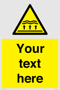 Custom Warning: Flood zone